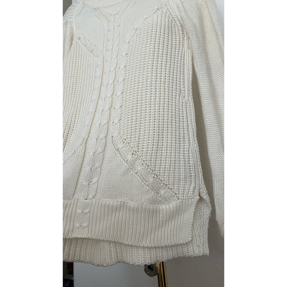 ZARA Knit Sweater – Size S, Cream/ Beige, Retail Price $98 - Picture 7 of 8